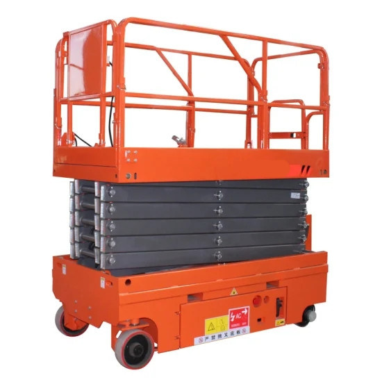 New Popular Hot Sale 10m Mobile Electric Trailer Mounted Scissor Lift for Fast Moving