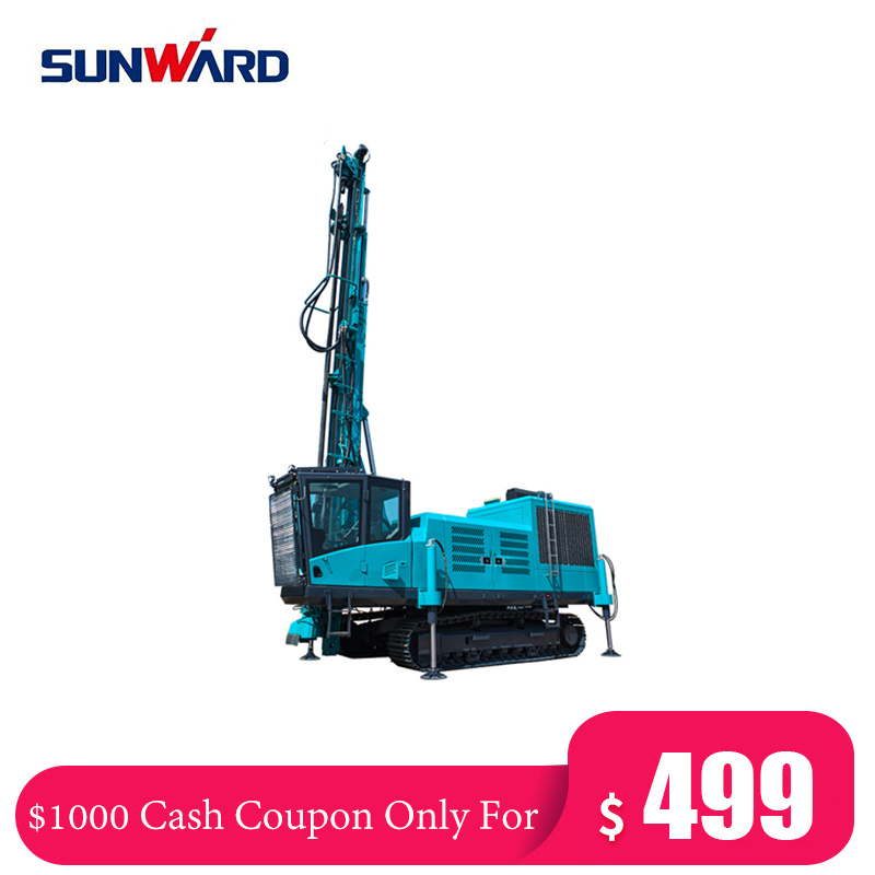 Cash Coupon Sale! Sunward Swde120A Down-The-Hole Drill Truck Mounted Borehole Drilling Rig Prices