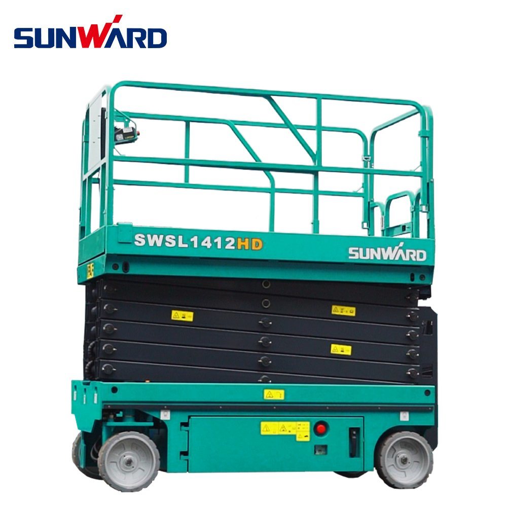 Hot-Selling Sunward Swsl1412HD Self-Propelled Scissor Lift Aerial Work Platform