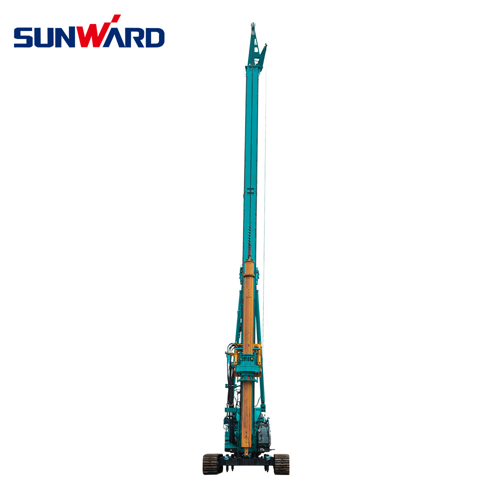 Sunward Swdm160-600W Rotary Drilling Rig Mounted Truck Water