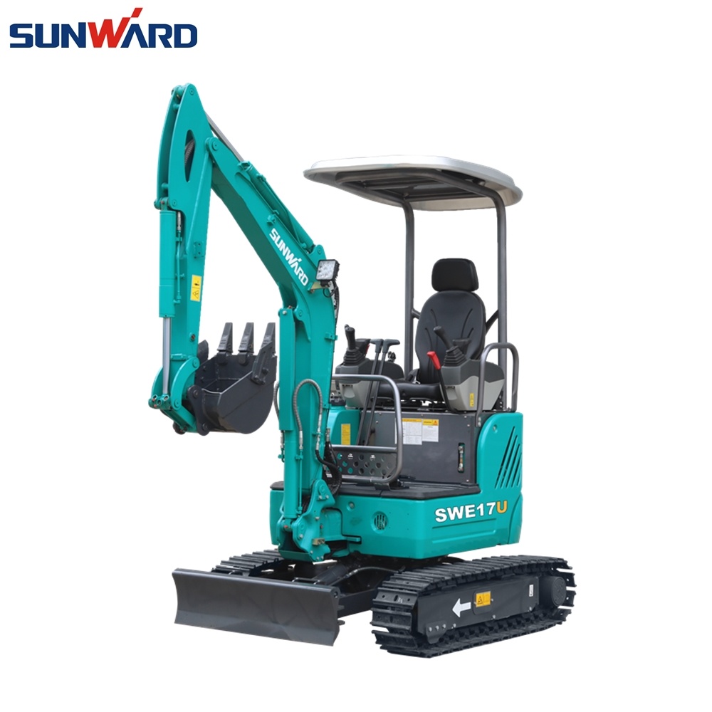 Sunward Swe17u New Type Polit Control Handle Mini Digger Excavator