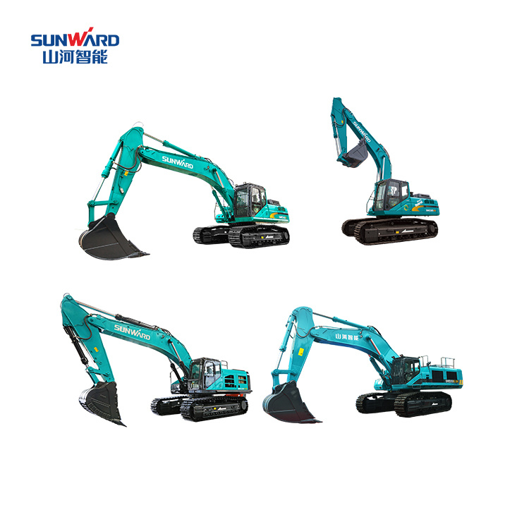 Sunward Swe18UF China Mini Excavator Samll Digger 0.8/1.8/2.0t with Excavator Parts Factoy for Sale