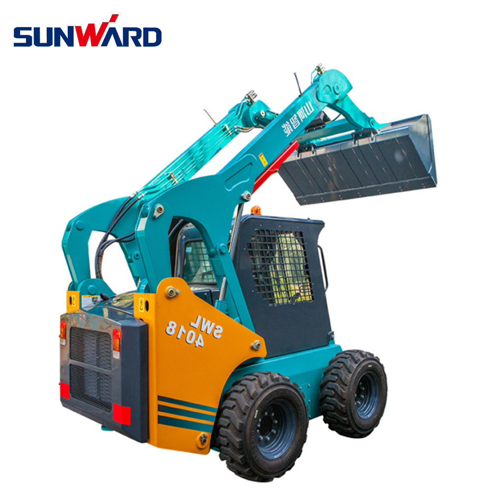 China 
                Sunward Swl3210 5ton 小型建設用油圧式ホイール付きスキッドステアローダ
             supplier