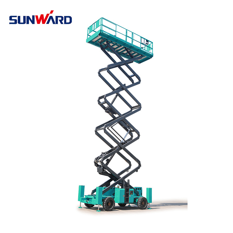 China 
                Sunward Swsl1212HD Self-Propelled Battery Powered Scissor Lifts with Platform
             supplier