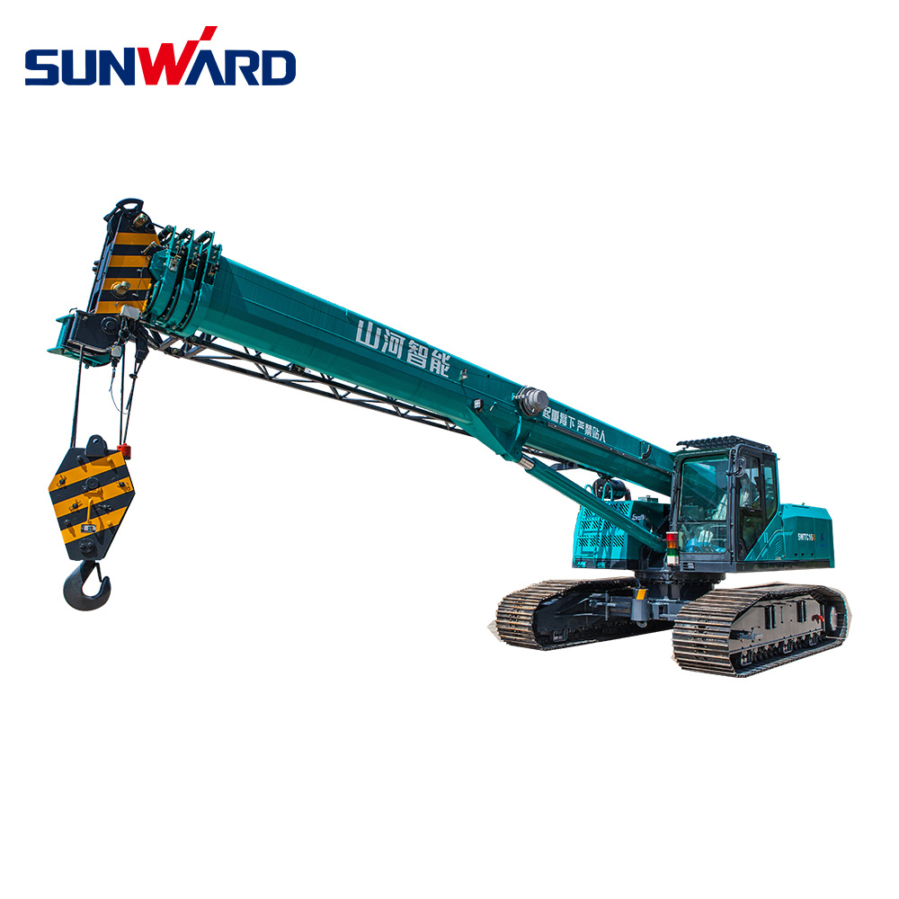 China 
                Sunward Swtc10 Construction Engineering overhead Crawler Crane 75tons Leverancier
             leverancier