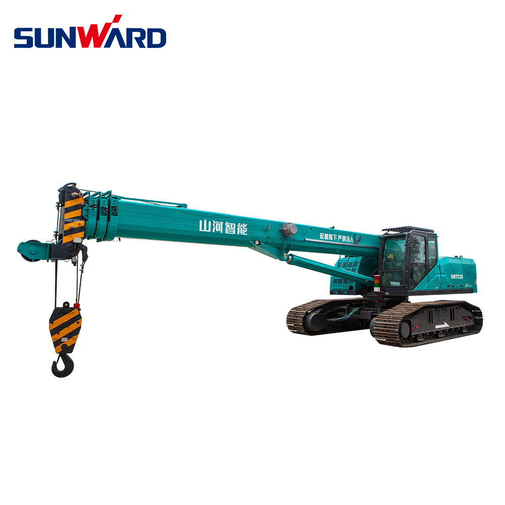 
                Sunward Swtc10 50t grue Crawler fabriqués en Chine bas prix
            