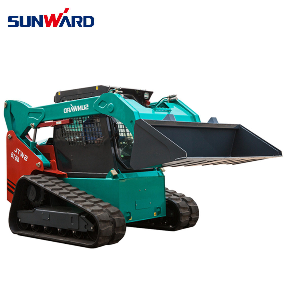 
                Sunward Swtl4518 carregadora de direção deslizante de Rodas 1ton Front-end de exploração
            