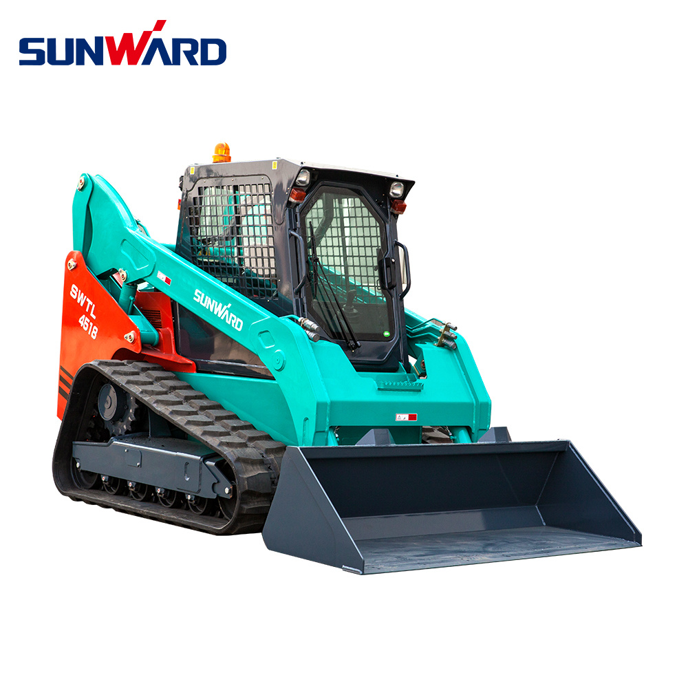 China 
                Sunward Swtl4518 Wheled Skid Steer Loader 4 トン、低価格
             supplier