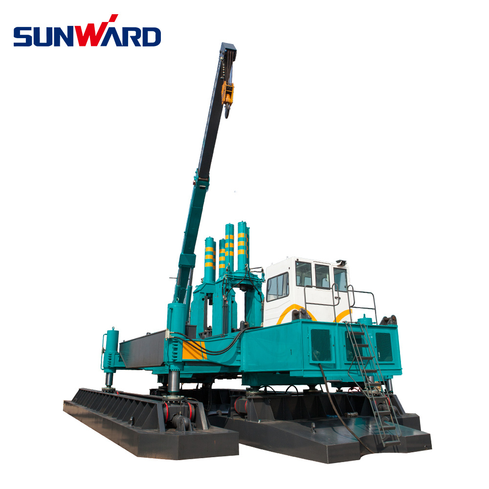 Sunward Zjy100b-Series Hydraulic Static Pile Driver Oil Well Drilling Rigs Price