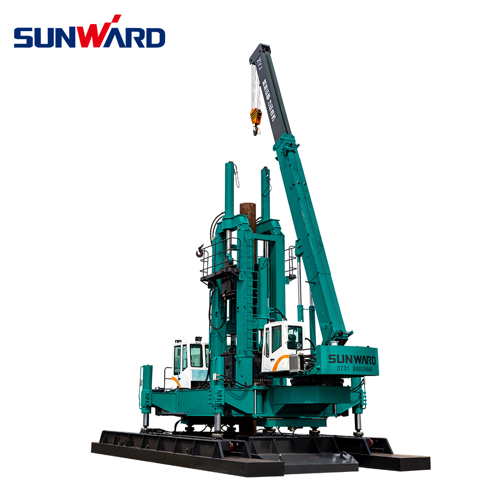 Sunward Zyj600bj Series Hydraulic Static Pile Driver Rotary Drilling Rigs Cheap Price