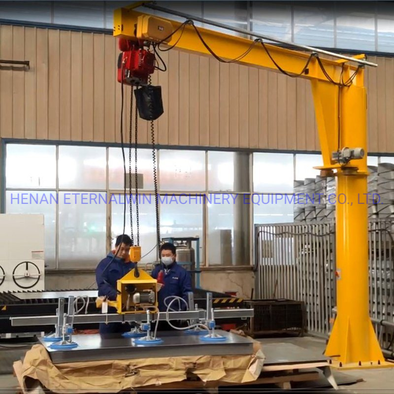 0.5t 1t 3t 5t Jib Cranes Swing Arm Jib Crane Column-Mounted Slewing Jib Crane for Sale