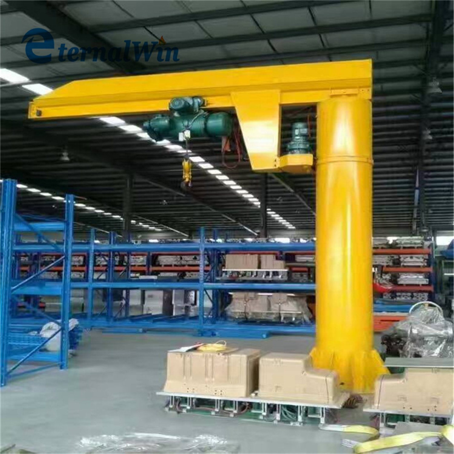 
                Фиксированный мостовой консольный крановой кран грузоподъемностью 1 тонн 2 т.
            