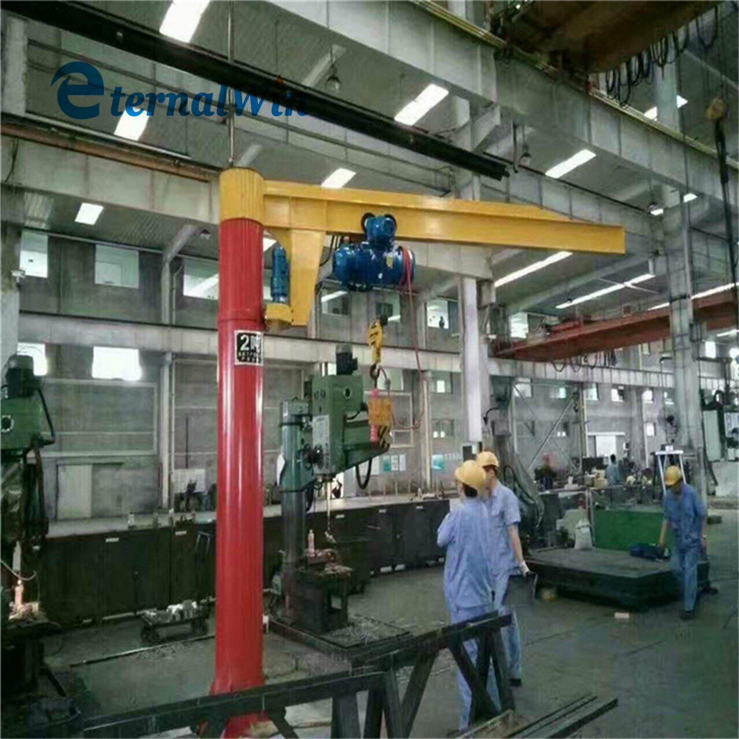 China 
                1 Ton Folding Arm Cantilever Fixed Boom Jib Crane
             supplier