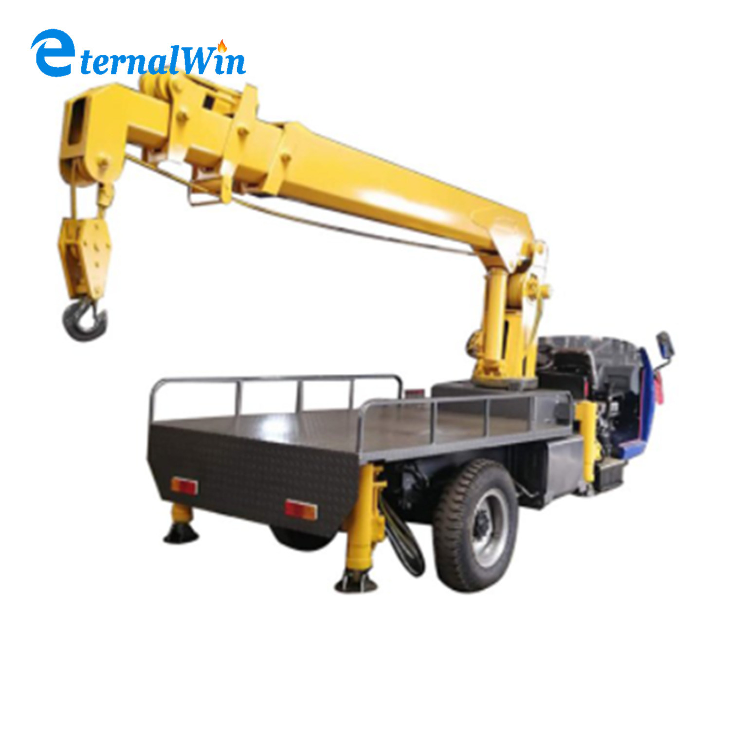 10 Ton Hydraulic Knuckle Boom Truck Mounted Crane Manufacturer