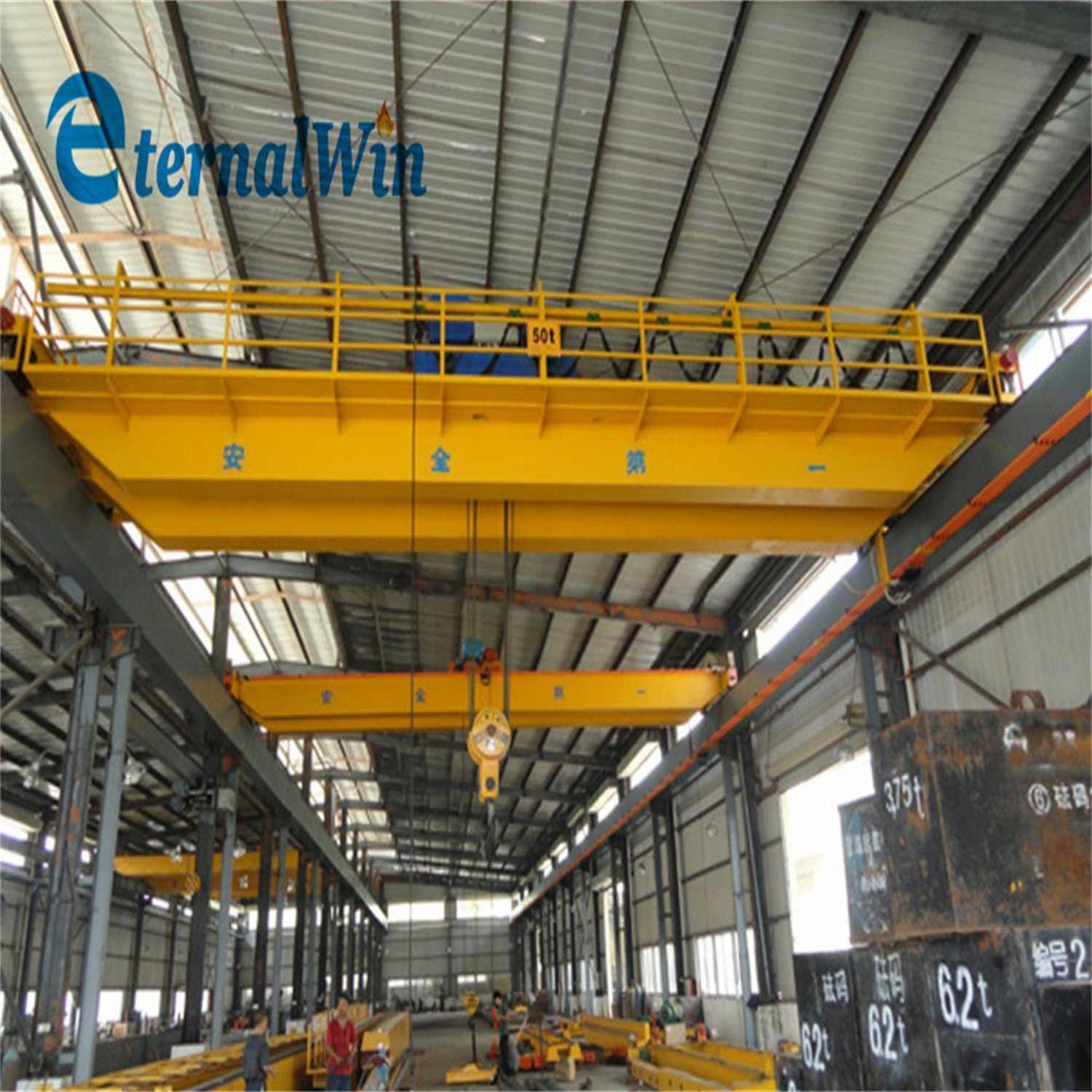 China 
                100 ton Best Quality Double Beam Bridge Crane te koop
             leverancier