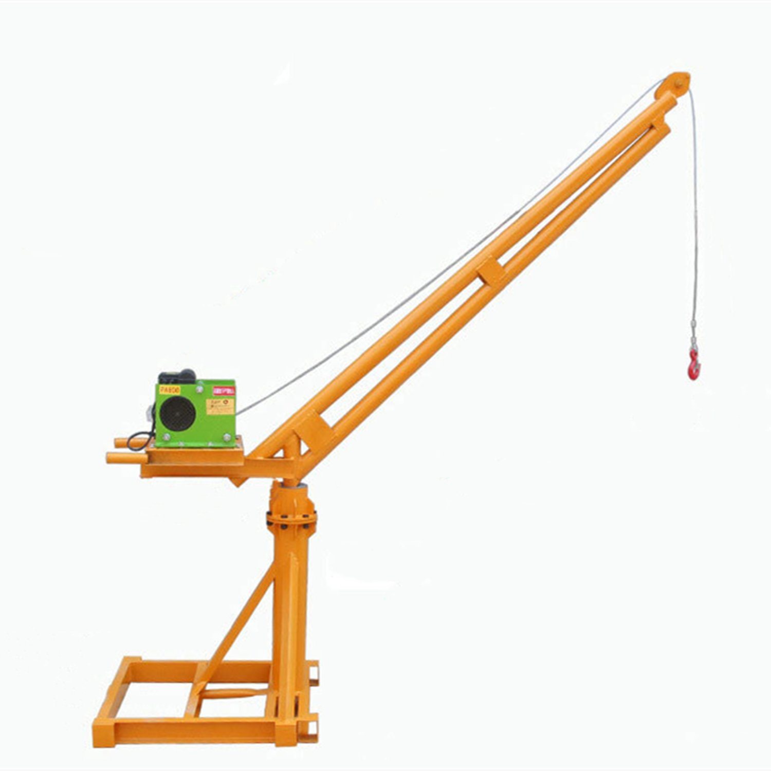 100kg 200kg 300kg 500kg 800kg 1000kg Home Use Mini Small Lift Crane 360 Degree Rotation