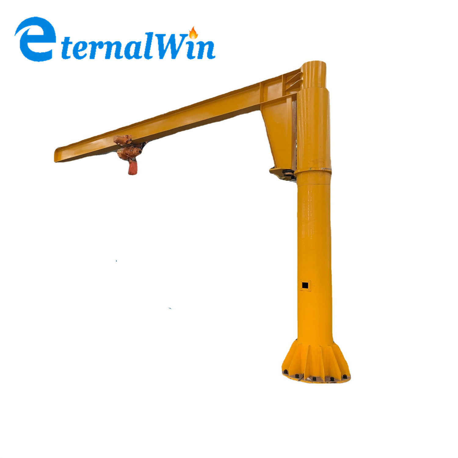 10ton Column Fix Floor Mounted Jib Crane with Motor Driven