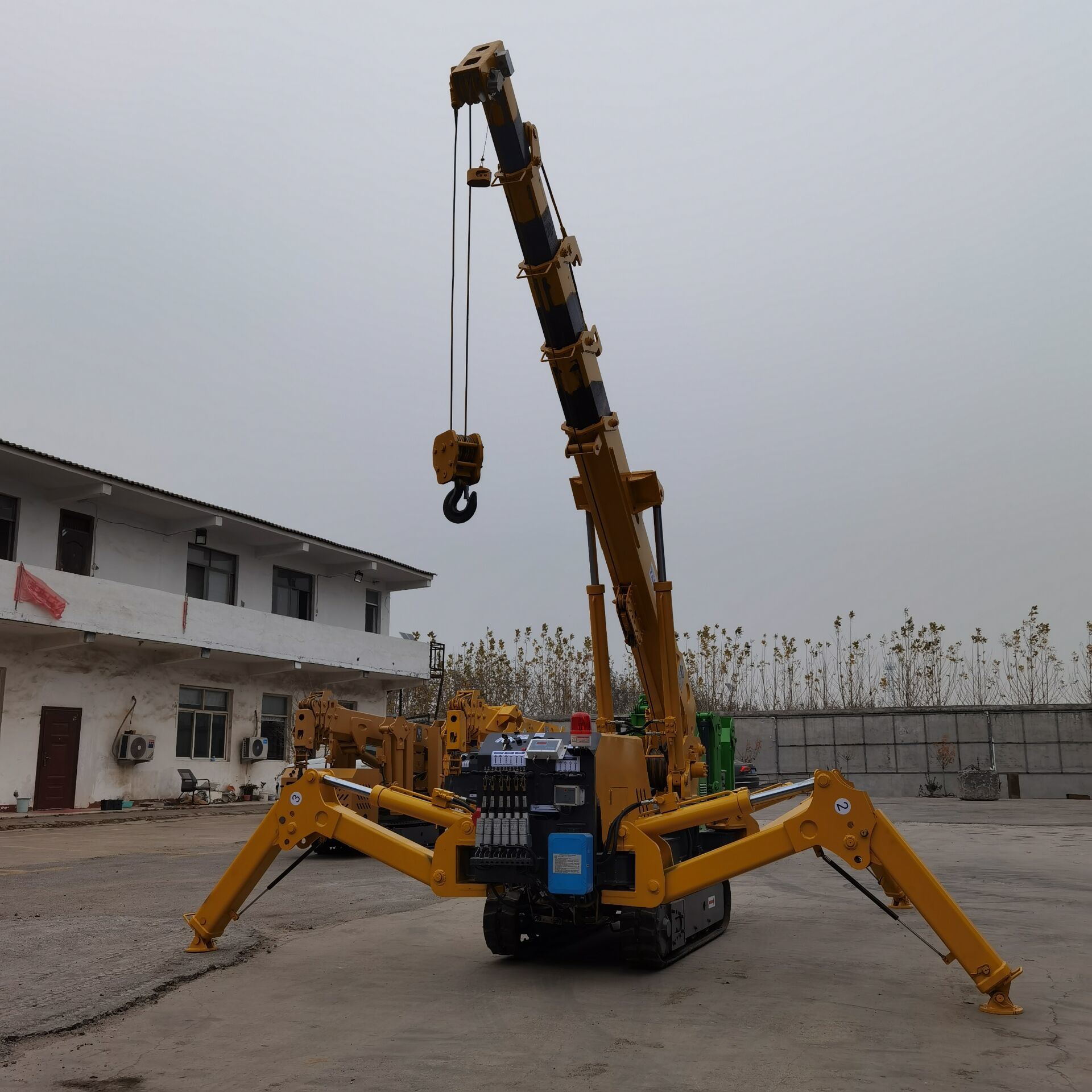 
                11kw 380V 3 Ton Mini-grua Aranha máquinas de elevação do guindaste Barato preço de venda
            