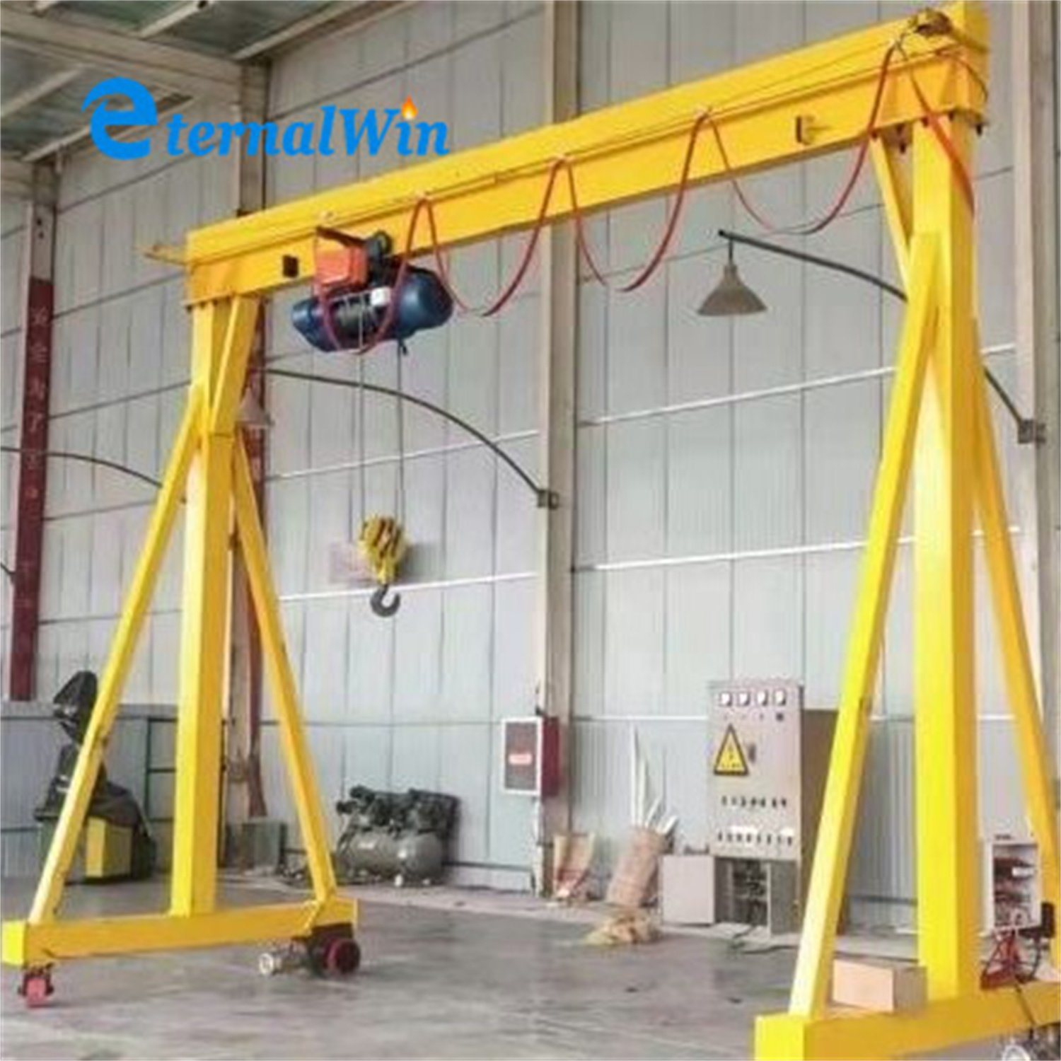 China 
                20 Feet 30 Feet Single Girder Gantry Crane Portable Gantry Crane
             supplier