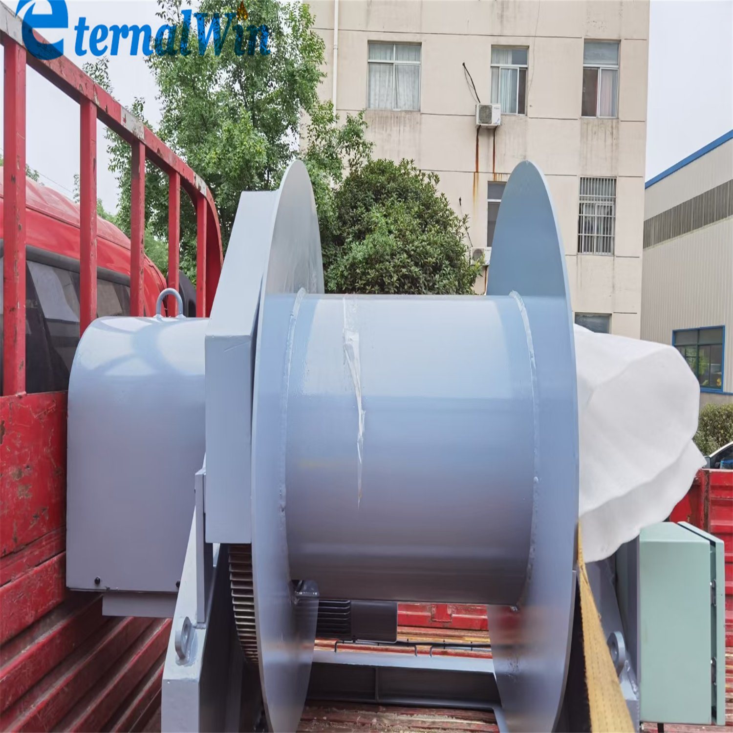 China 
                20 Ton Marine Diesel Hydraulic Electric Anchor Windlass Double Drum Marine Winch for Ship
             supplier