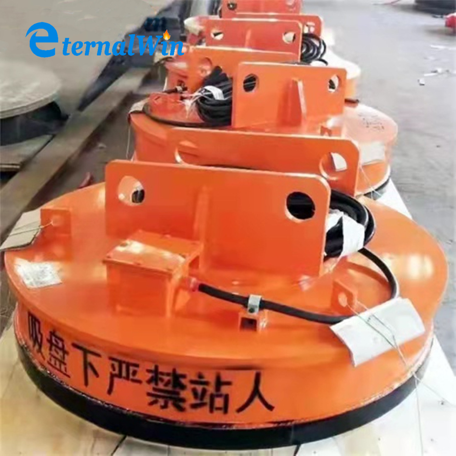 200kg 300kg 500kg 1000kg Electromagnetic Chuck Circular Electromagnet Permanent Magnetic Chunk Lifter