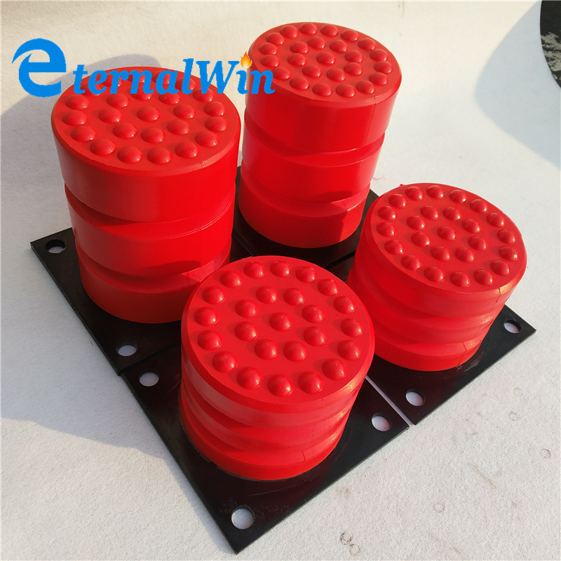 2022 Crane Parts Polyurethane Buffer Rubber Block Driving Crane