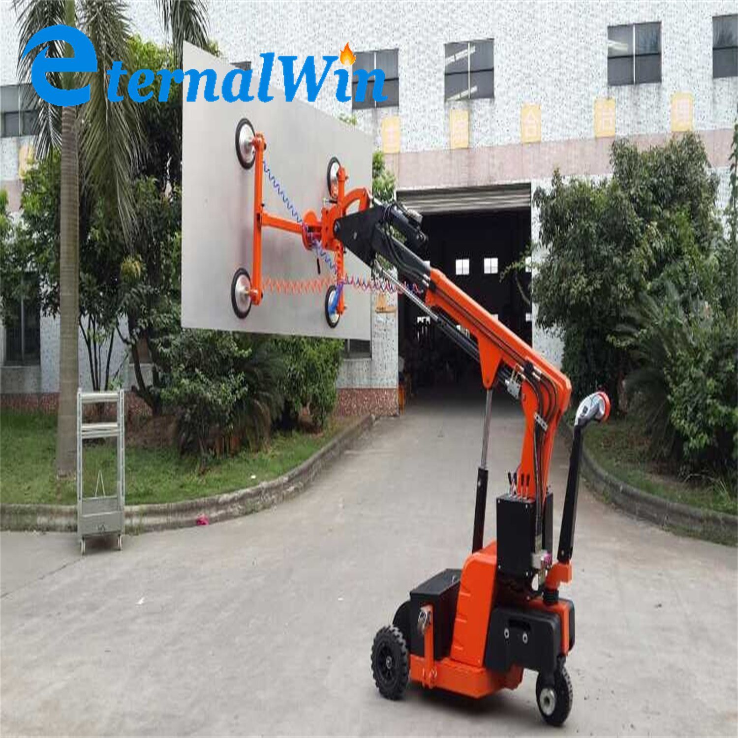 280kg Smart Glass Vacuum Manipulator with High Performance Control for on Site Installment