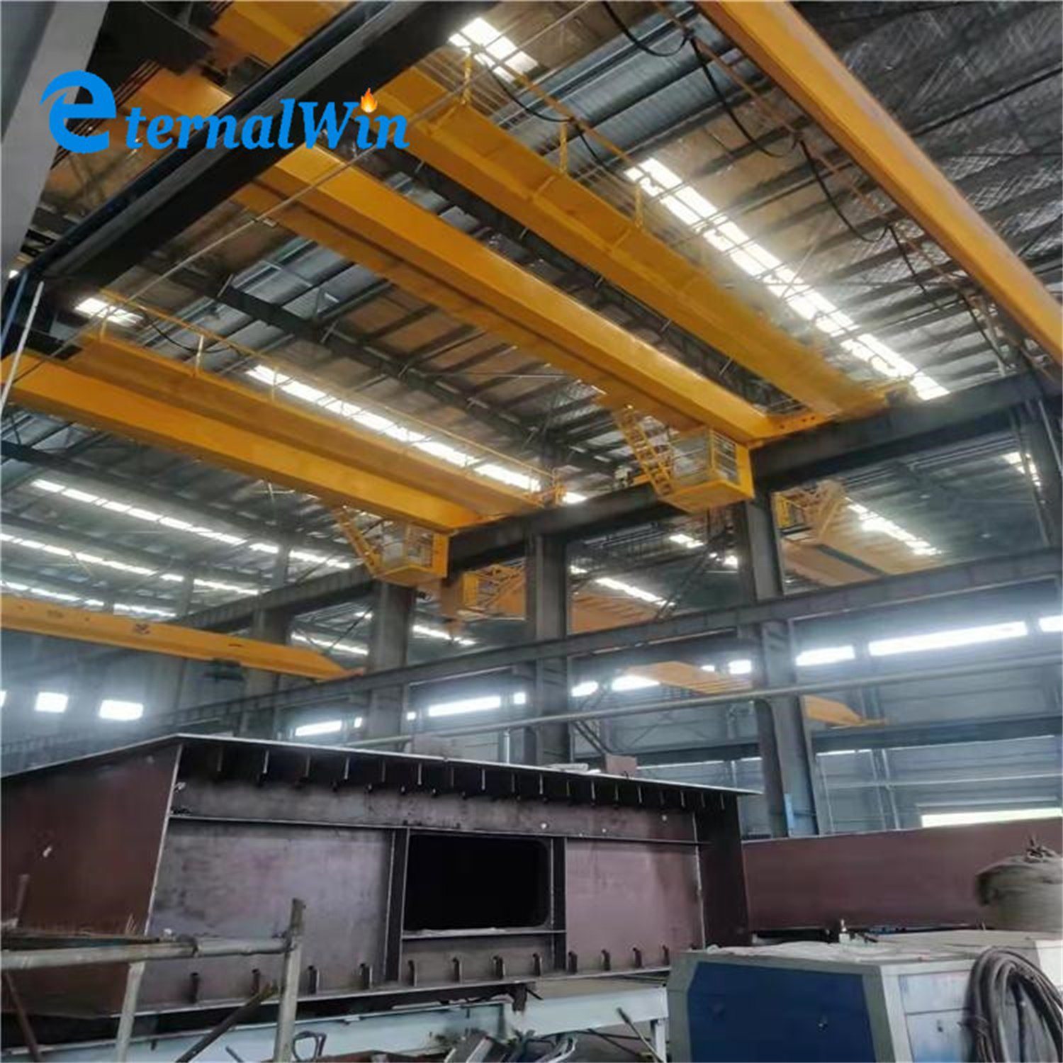 30tons Lift Crane Manufacturer High Quality Double Girder Beam Overhead Crane for Kenya Building Companies