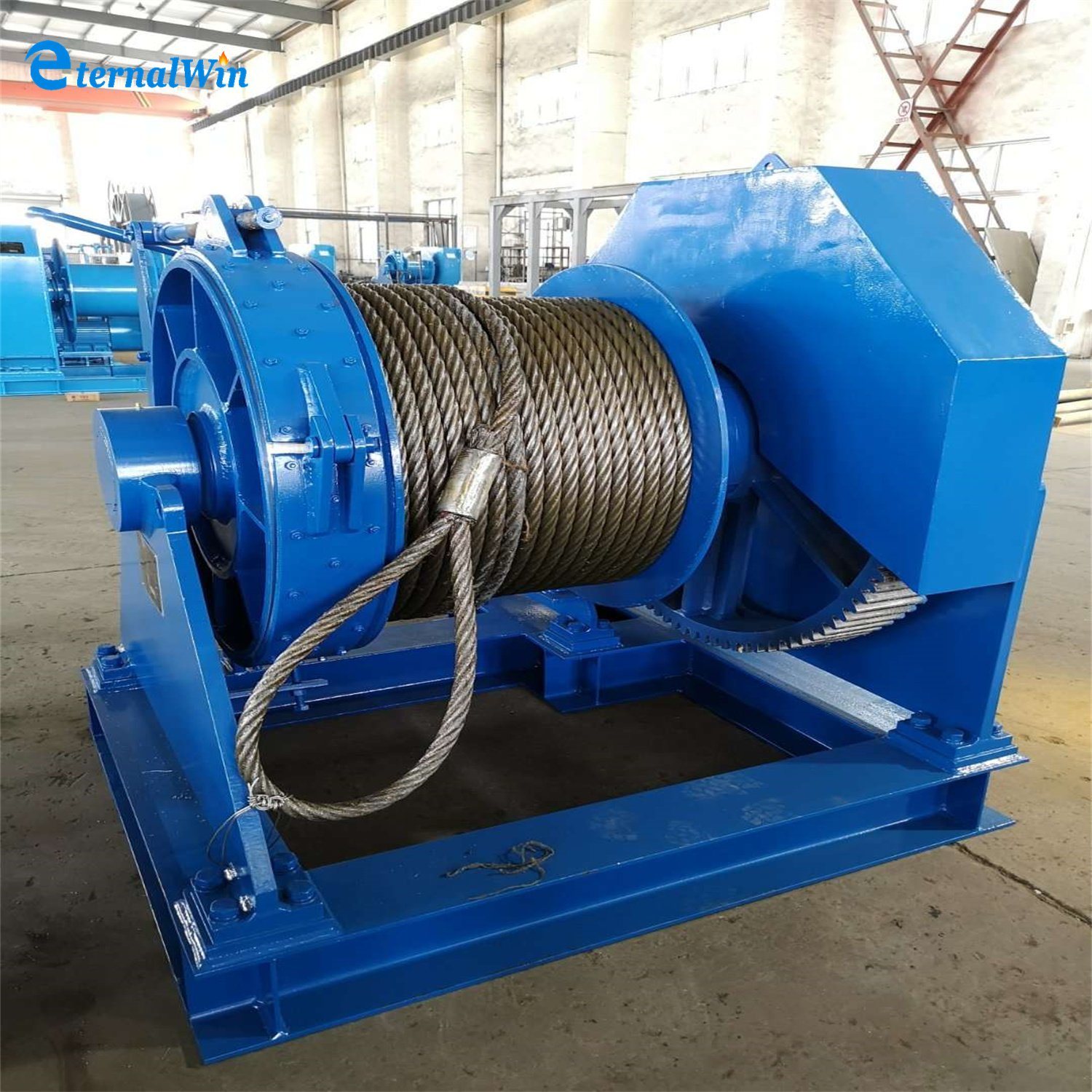 35000 Lbs Winch with Wire Rope for Deck Crane