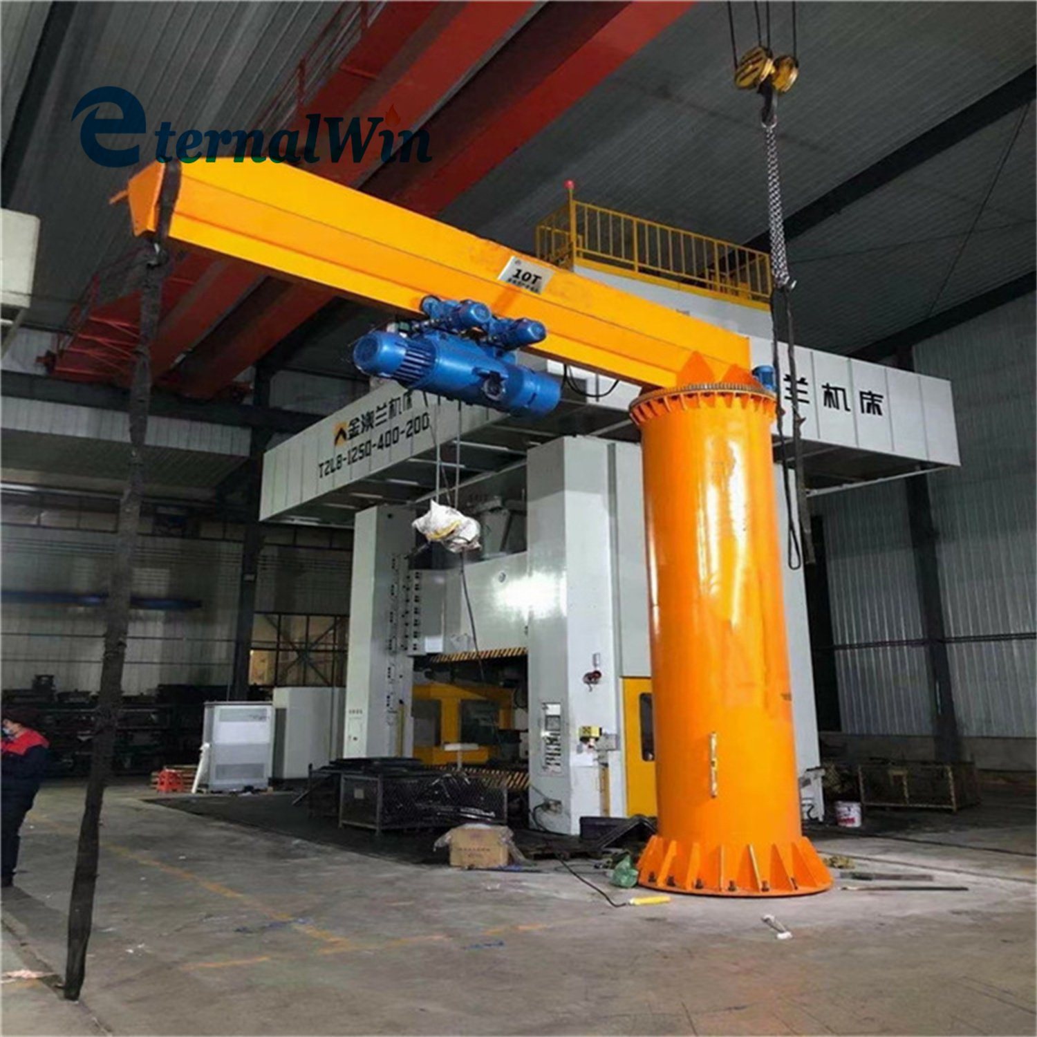 
                360 Degree Rotating Easy Operated Fixed Column Cantilever Swing Jib Crane Price
            