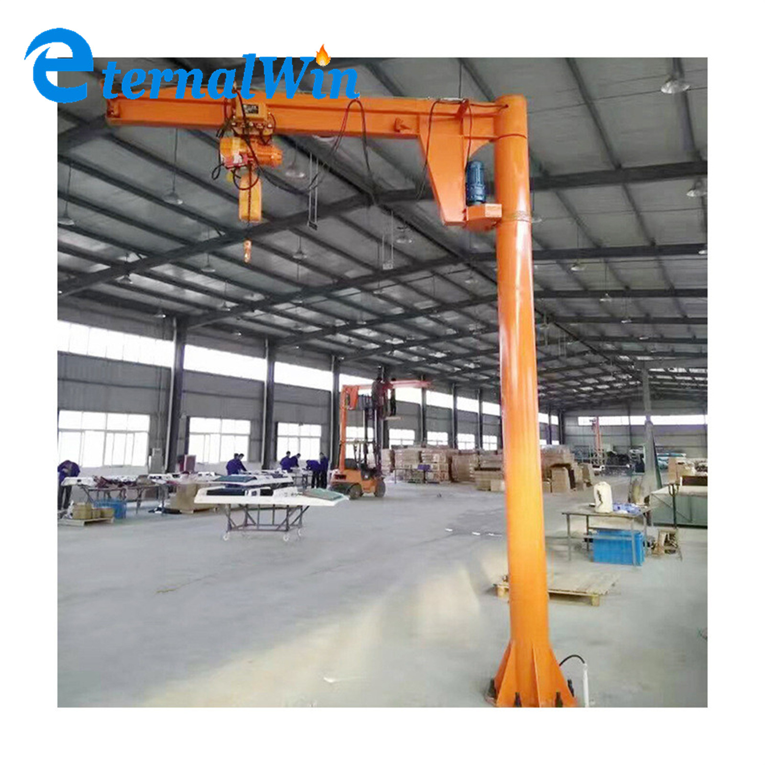 360 Degree Rotating Wall Mounted Mobile Cantilever Swing Arm Jib Crane