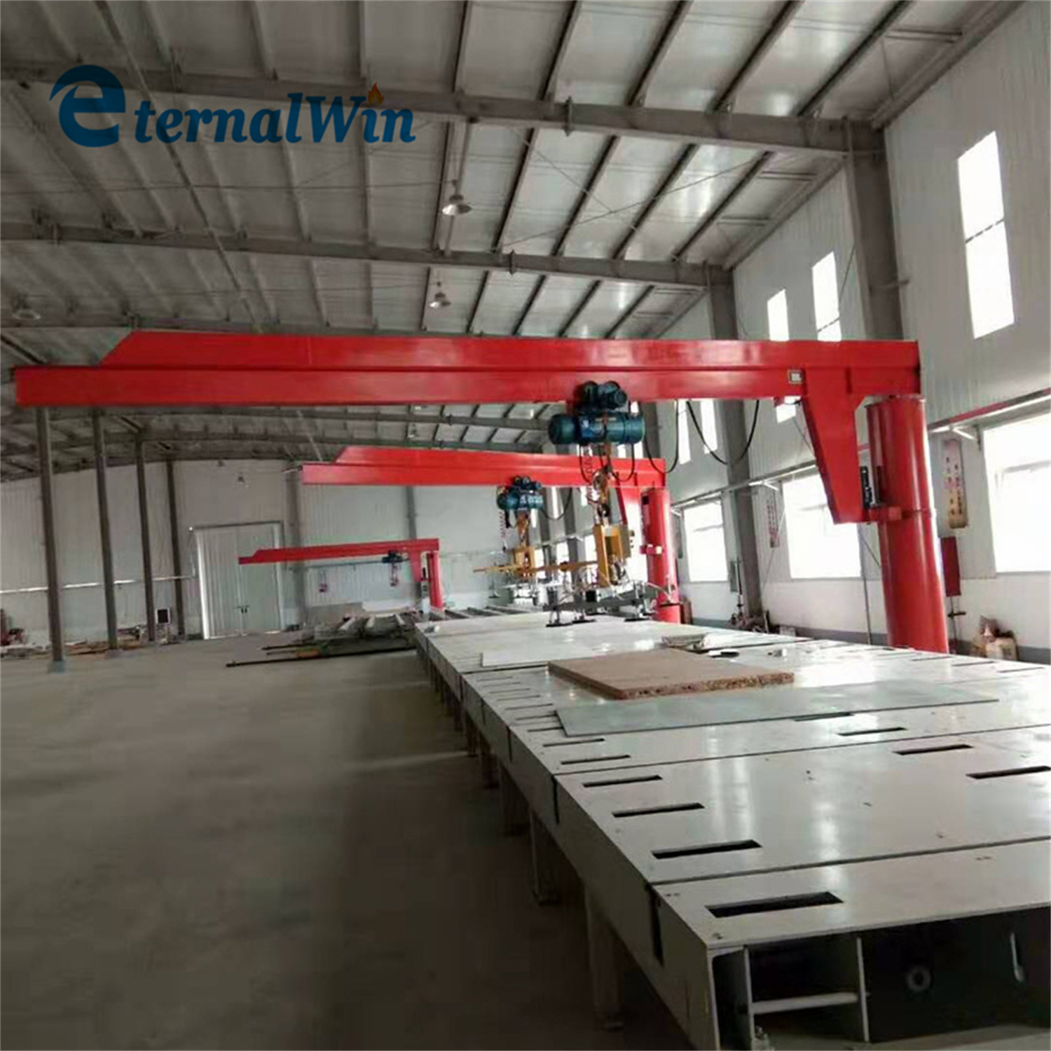 380V Factory Supply Column Cantilever Crane Slew Jib Crane with Remote Control