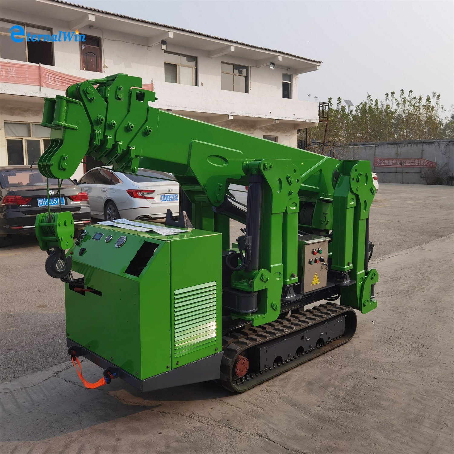 China 
                3ton 5ton 8ton 10ton Mini kleine tragbare Raupenkrane für Rabattpreis
             Lieferant