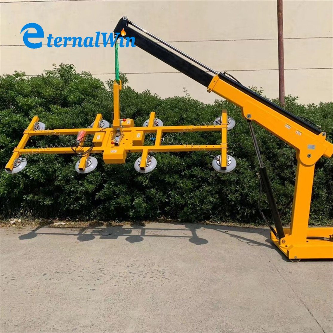 400kg 600kg 800kg 1000kg 1200kg Electric Vacuum Cup Lifting Equipment Suction Cup Lifter for Glass