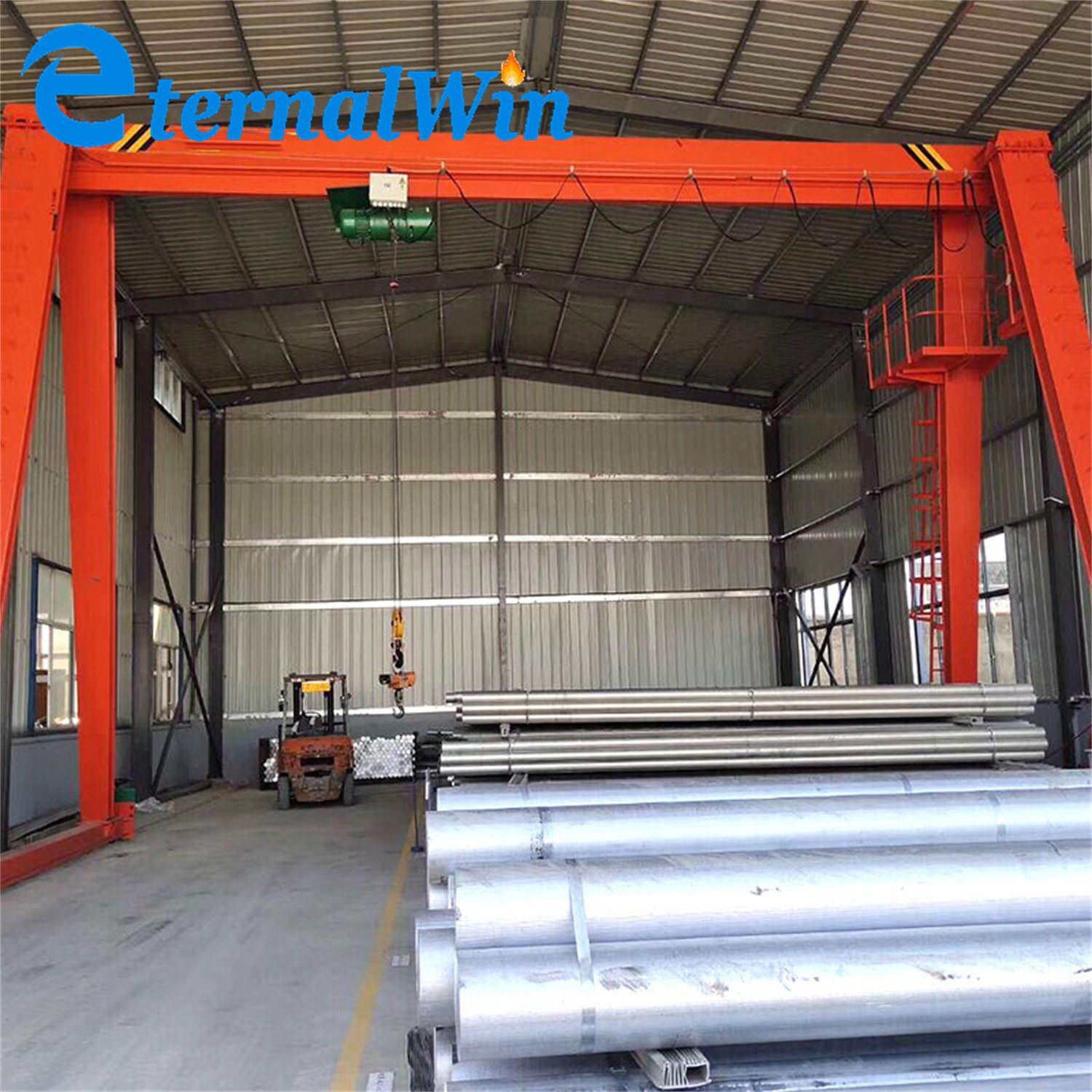 China 
                5-30m Customized Electric Single Beam Gantry Crane with High Quality Factory Supplier
             supplier
