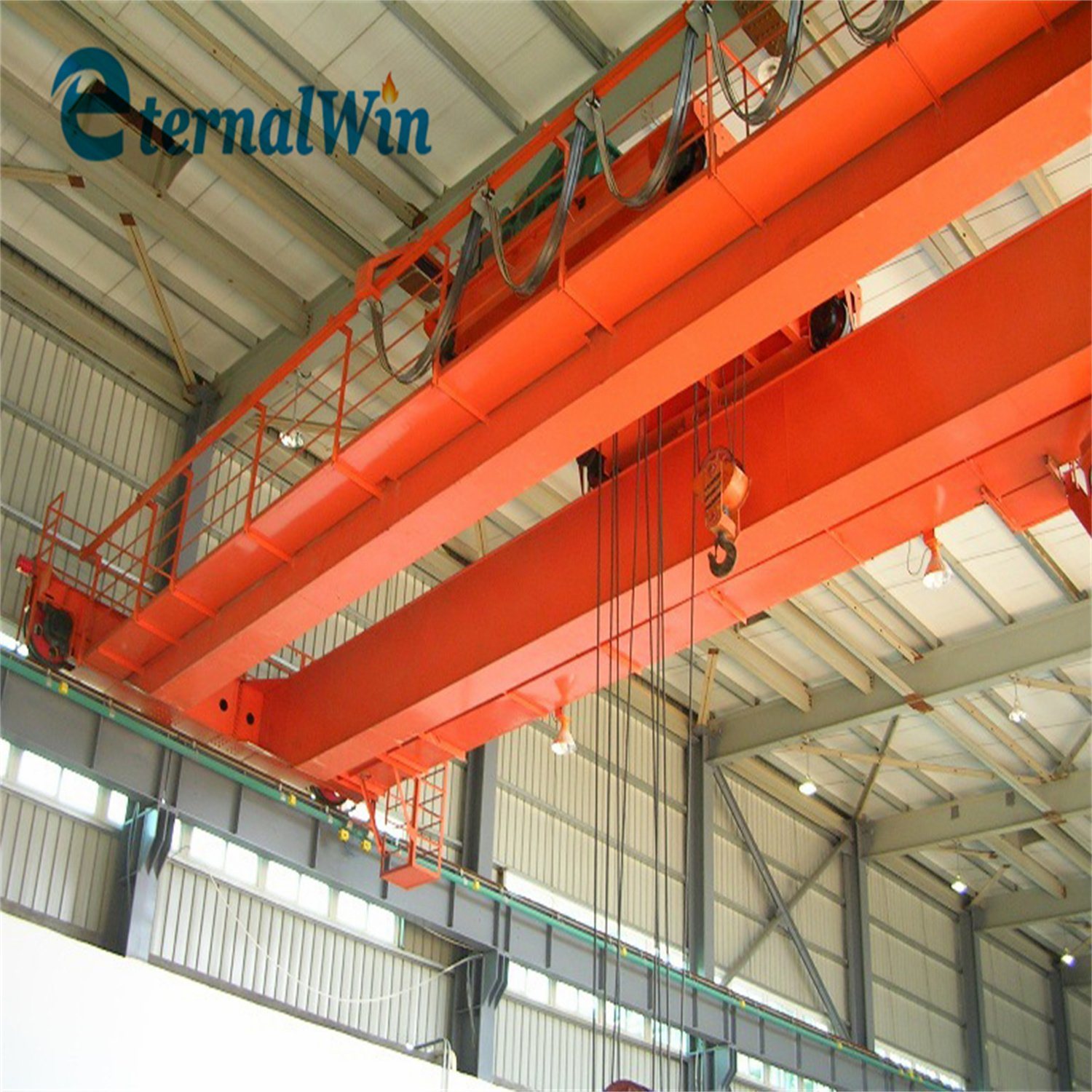 5 Ton 10 Ton 20 Ton Bridge Type Double Girder Overhead Crane for Workshop Used