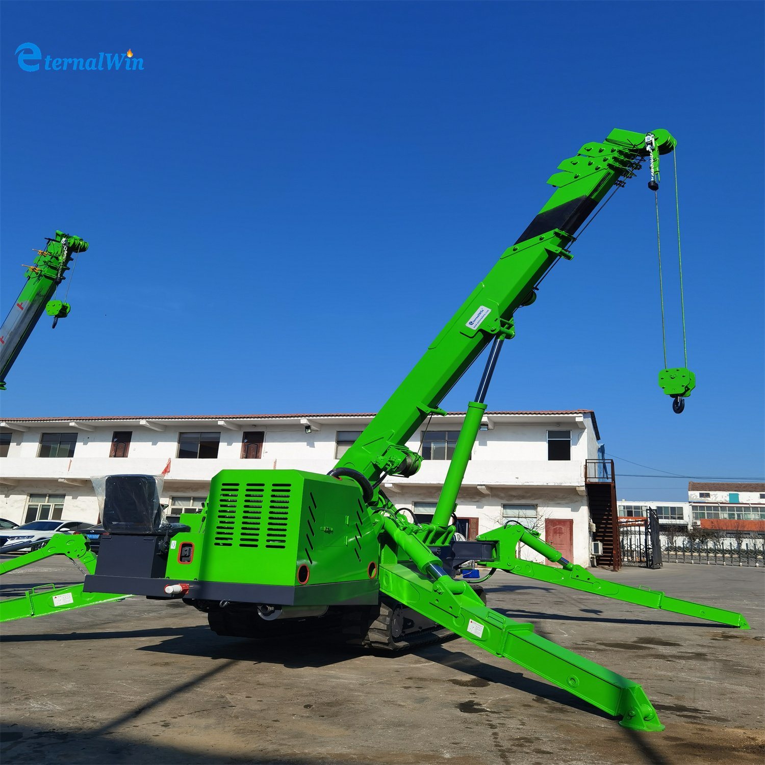 China 
                5ton Mini Crawler Spider Crane Fabricante con Precio barato
             proveedor