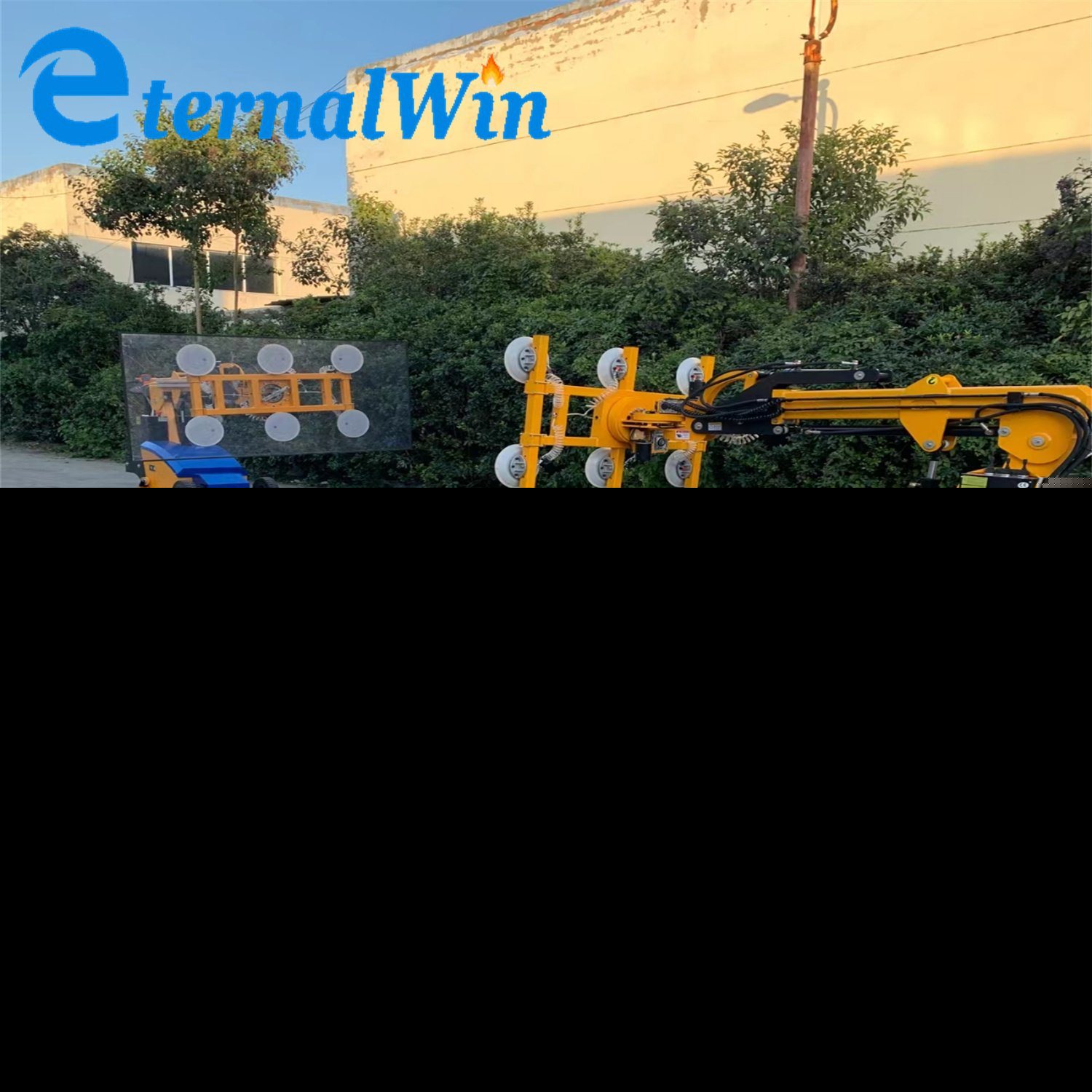 
                600kg Large Version Glass Installation Robot Glass Lifter with Manual Electric Rotation
            