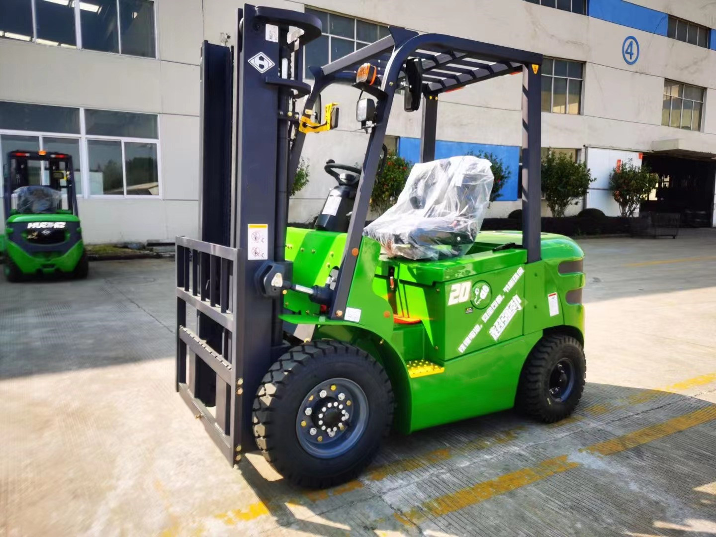 6m 3.5ton Battery Powered Electric Forklift Cheap Price
