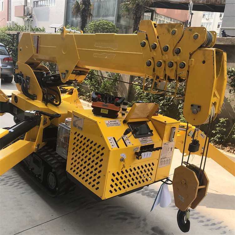 
                8 тонн узкий космический строительный подъемный кран Mini Spider Crane
            