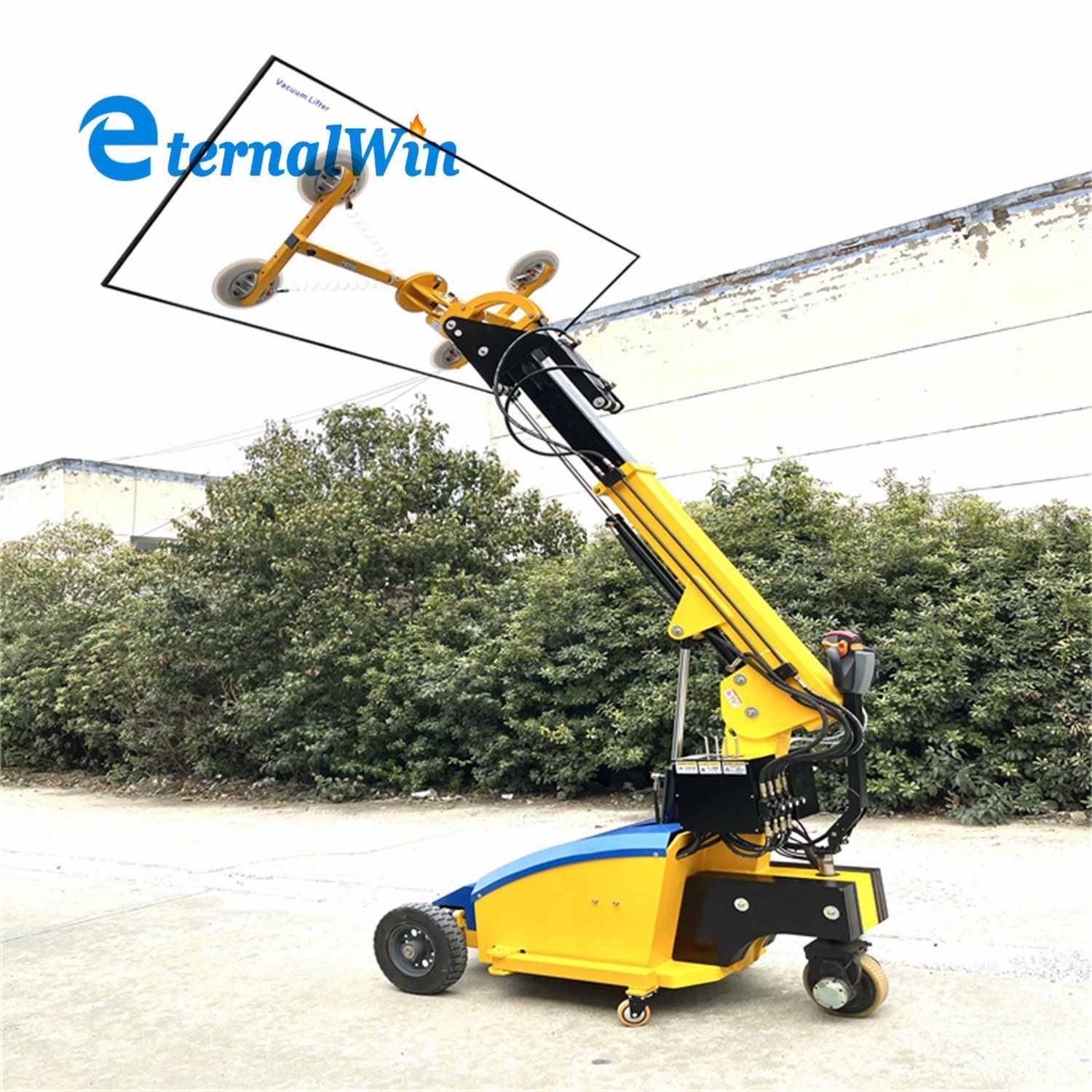 China 
                800kg Vacuum eléctrico vidrio Equipo de elevación Lifter Robot
             proveedor