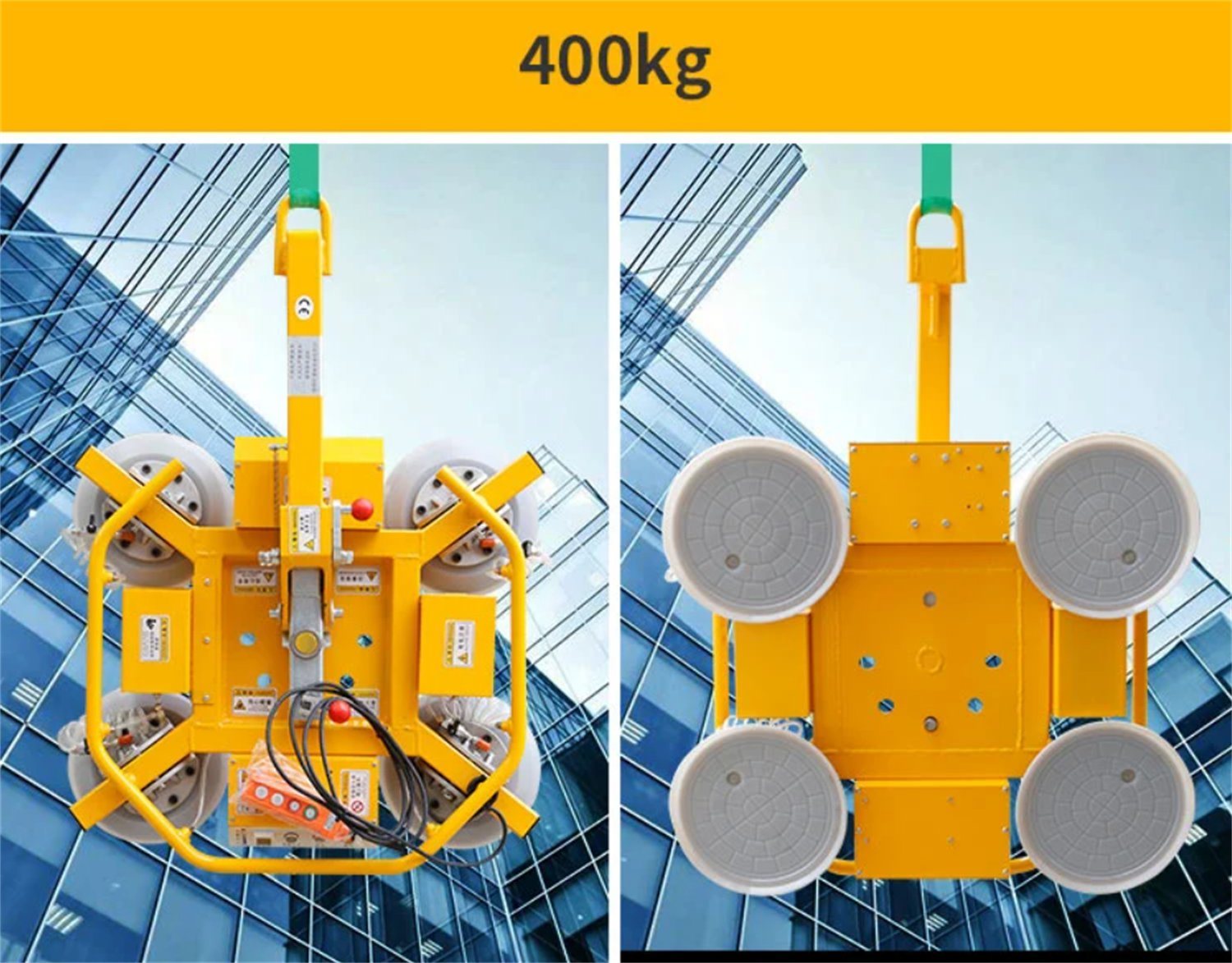 800kg Electrical X-Type Vacuum Glass Lifters for Sale