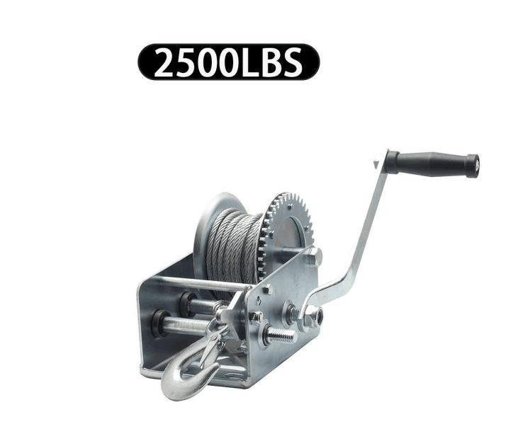 800lbs 1200lbs 1000lbs 2500lbs Pipe Squeezer Wire Rope Winch