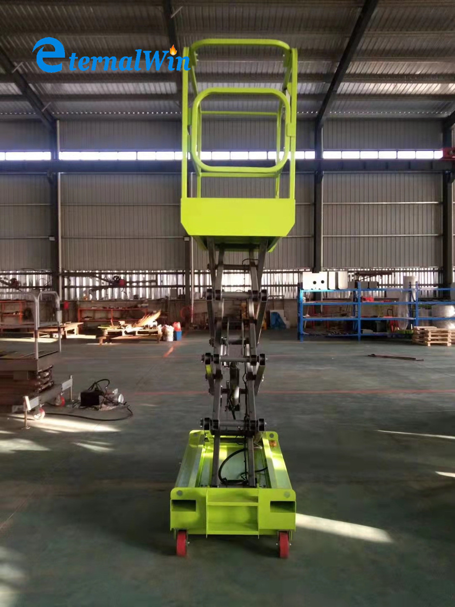Aerial Work Electrical Man Lifter 3m 4m Mini Mobile Scissor Lift Platform with New Design