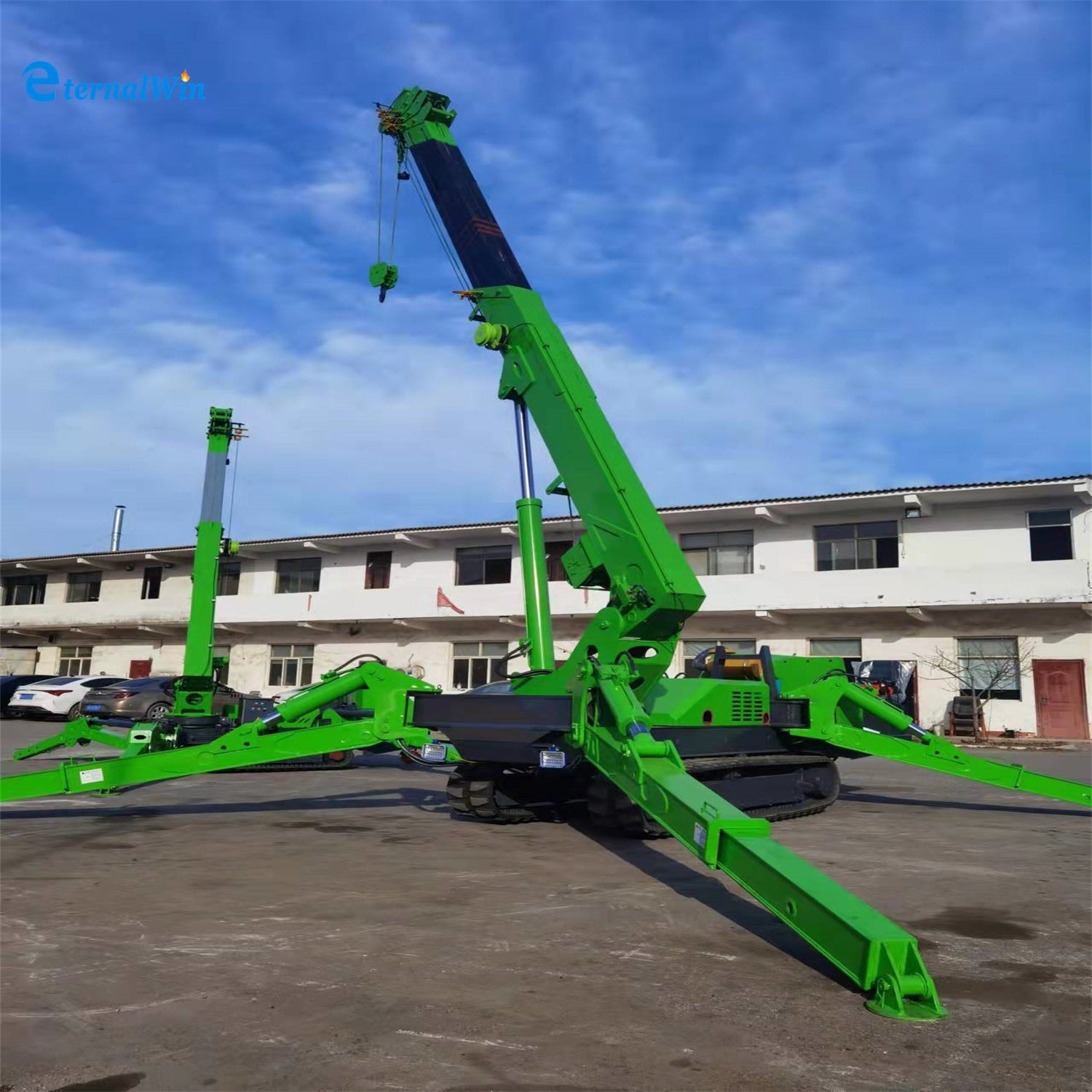 Aerial Working Crawler Type Spider Crane Crawling Spider Crane with Diesel Engine for Glazing Price