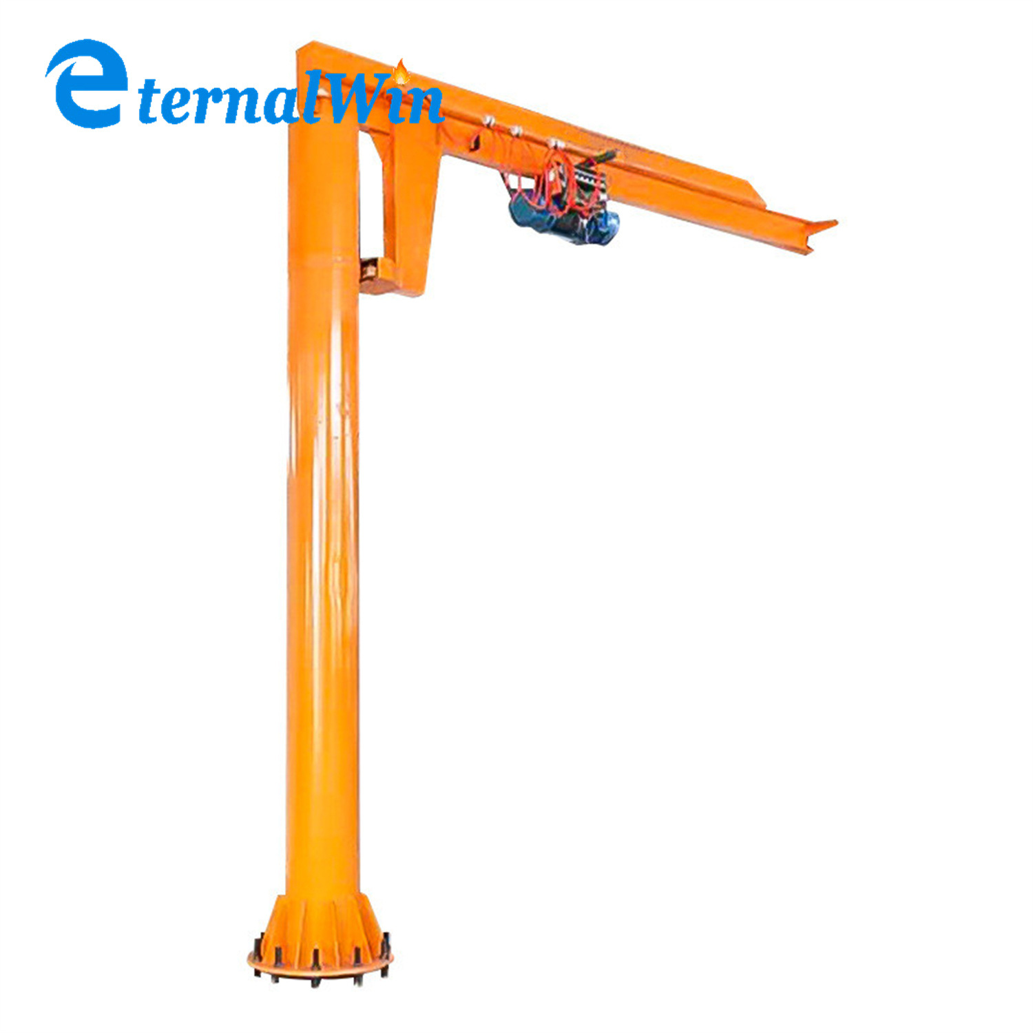 Aluminium Design Calculation Jib Crane 1 Ton Column Mounted Jib Crane for Sale