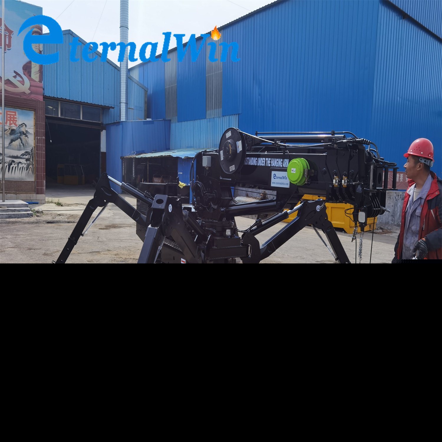 Articulated Spider Crane Famous Factory 3 Tons Small Spider Crane Low Price