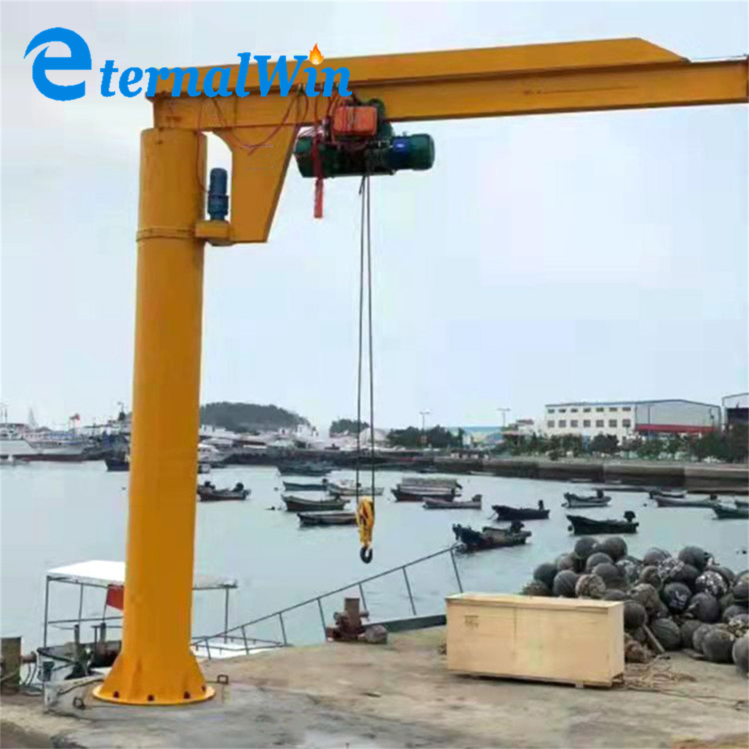 Best Quality Bz Type Column Mounted Pillar Swing Jib Crane