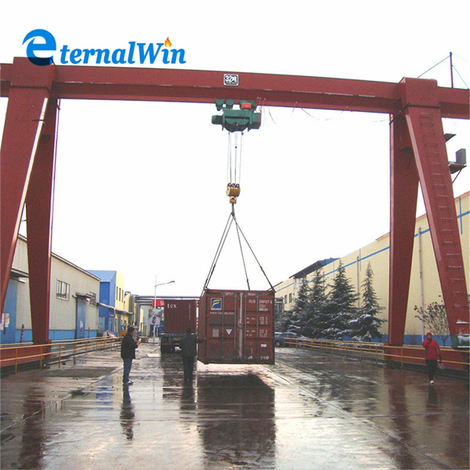 China 
                Box Type Double Girder Gantry Crane Machine Manufacturers with Competitive Price
             supplier