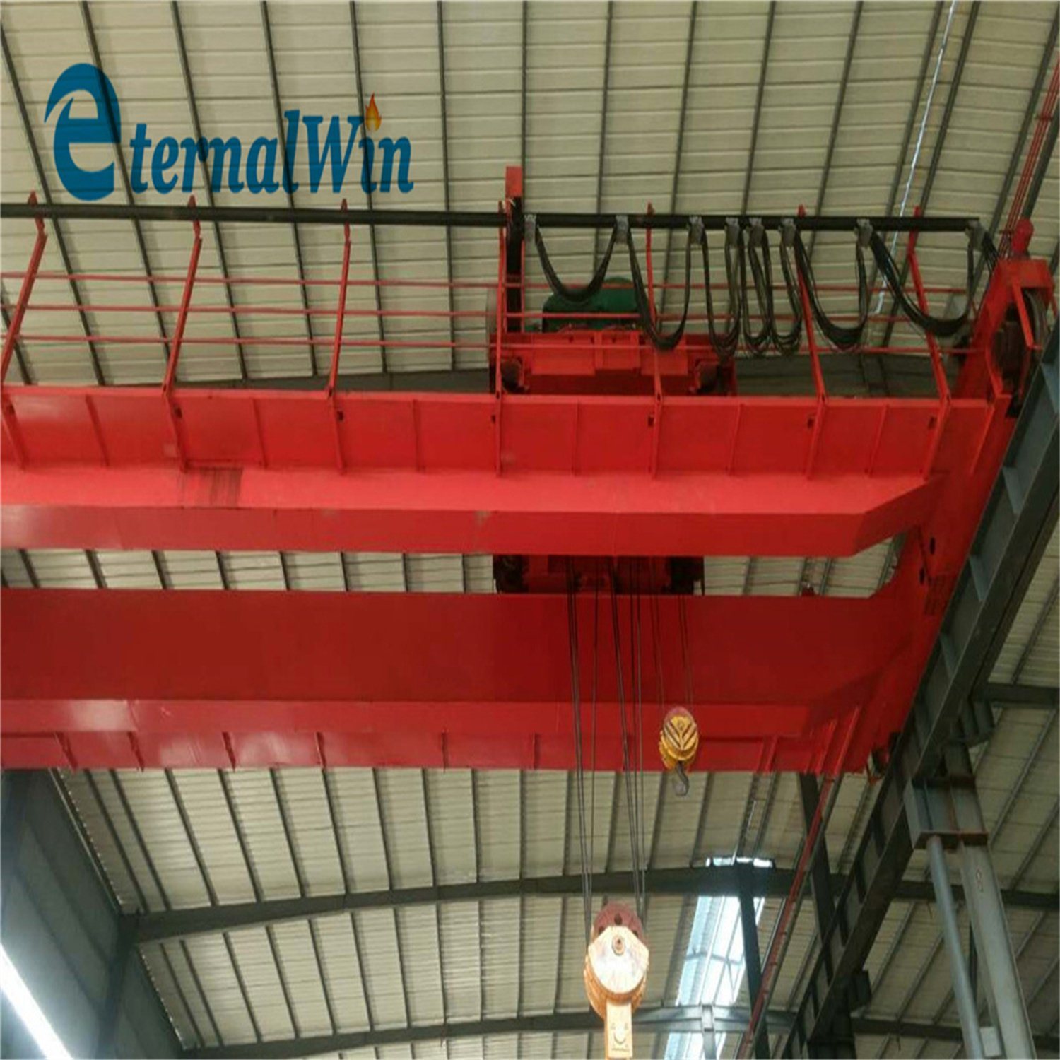 CE High Reliability and Low Noise Double Girder Beam 30 Ton Overhead Crane for Sale
